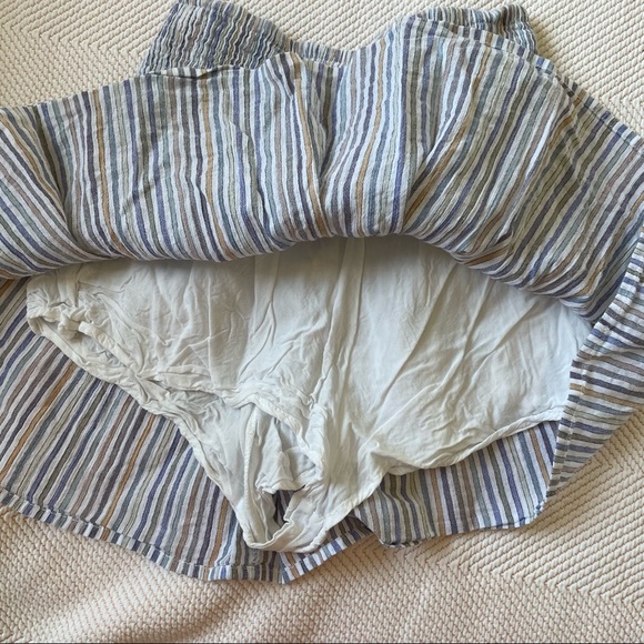 Honey Punch Striped Mini Skirt size S - Picture 7 of 8